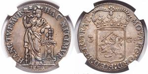 3 Gulden Repubblica delle Sette Province Unite (1581 - 1795) Argento 