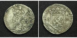 3 Gulden Republik der Sieben Vereinigten Provinzen (1581 - 1795) Silber 