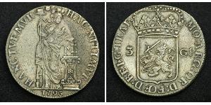 3 Gulden Dutch Republic (1581 - 1795) Silver 