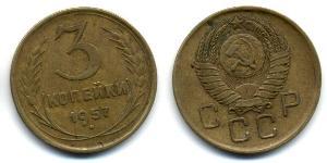 3 Kopeck Unione Sovietica (1922 - 1991)  
