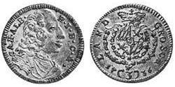 3 Kreuzer Électorat de Bavière (1623 - 1806) Argent 