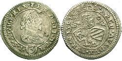 3 Kreuzer Austria Argento 