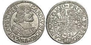 3 Kreuzer Austria Argento 