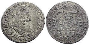 3 Kreuzer Austria Argento 
