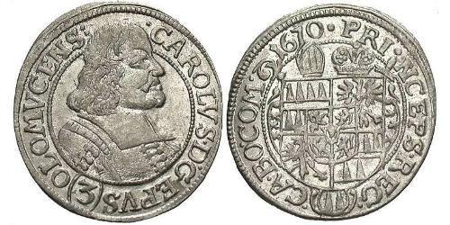 3 Kreuzer Austria Argento 