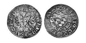 3 Kreuzer Ducato di Baviera (907 - 1623) Argento Alberto V di Baviera(1528 – 1579)