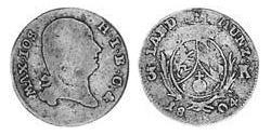 3 Kreuzer Elettorato di Baviera (1623 - 1806) Argento 