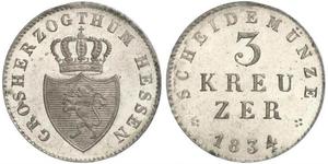 3 Kreuzer Granducato d