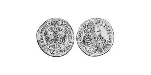 3 Kreuzer Principato di Transilvania (1571-1711) Argento 