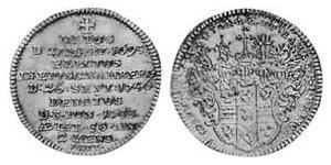 3 Kreuzer Principato vescovile di Bamberga (1245–1802) Argento 