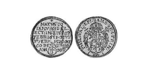 3 Kreuzer Principato vescovile di Bamberga (1245–1802) Argento 