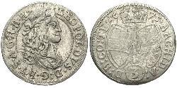 3 Kreuzer Austria Plata 