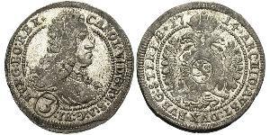 3 Kreuzer Austria Plata 