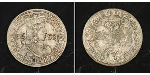 3 Kreuzer Austria Plata 