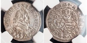 3 Kreuzer Austria Plata 
