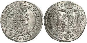 3 Kreuzer Austria Plata 