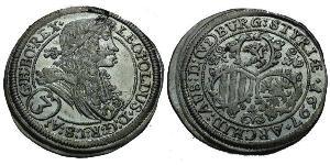 3 Kreuzer Austria Plata 