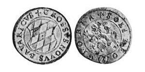 3 Kreuzer Ducado de Baviera (907 - 1623) Plata Maximiliano I, duque y elector de Baviera(1573 – 1651)