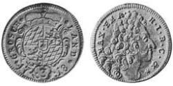 3 Kreuzer Electorate of Bavaria (1623 - 1806) Plata 