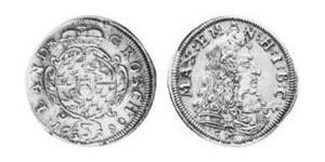 3 Kreuzer Electorate of Bavaria (1623 - 1806) Plata 