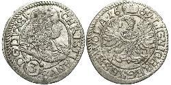 3 Kreuzer Deutschland Silber 