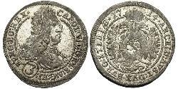 3 Kreuzer Österreich Silber 