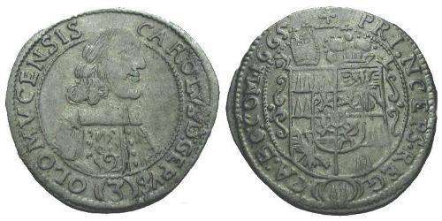3 Kreuzer Österreich Silber 