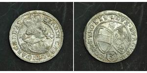 3 Kreuzer Austria  Silver 