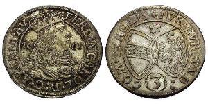 3 Kreuzer Austria  Silver 