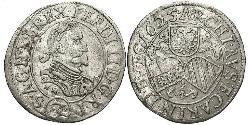 3 Kreuzer 奥地利历史 (1156 - 1806) 銀 
