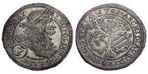 3 Kreuzer 奥地利历史 (1156 - 1806) 銀 