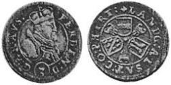 3 Kreuzer 阿尔萨斯 銀 斐迪南二世 (上奧地利)  (1529 – 1595)