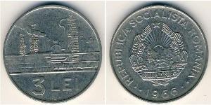 3 Leu Rumania  