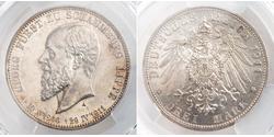 3 Mark Empire allemand (1871-1918) Argent 