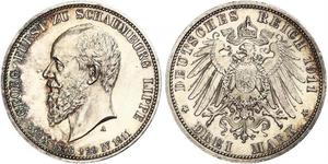 3 Mark Empire allemand (1871-1918) Argent 