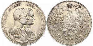 3 Mark Grand-duché de Saxe-Weimar-Eisenach (1809 - 1918) Argent Guillaume-Ernest de Saxe-Weimar-Eisenach