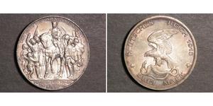 3 Mark Royaume de Prusse (1701-1918) Argent 