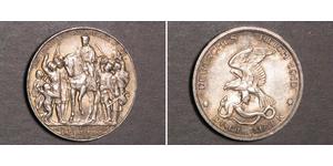 3 Mark Royaume de Prusse (1701-1918) Argent 