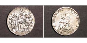 3 Mark Royaume de Prusse (1701-1918) Argent 