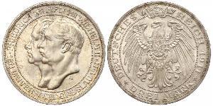 3 Mark Royaume de Prusse (1701-1918) Argent Frédéric-Guillaume III de Prusse (1770 -1840)