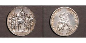 3 Mark Royaume de Prusse (1701-1918) Argent 