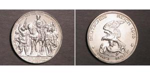3 Mark Royaume de Prusse (1701-1918) Argent 