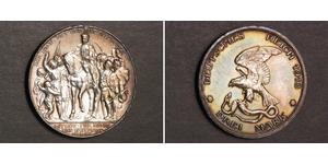 3 Mark Royaume de Prusse (1701-1918) Argent 