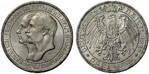 3 Mark Royaume de Prusse (1701-1918) Argent Frédéric-Guillaume III de Prusse (1770 -1840)