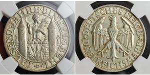 3 Mark République de Weimar (1918-1933) Argent 