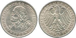 3 Mark République de Weimar (1918-1933) Argent 