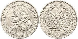 3 Mark République de Weimar (1918-1933) Argent 