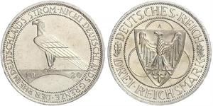 3 Mark République de Weimar (1918-1933) Argent 