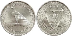 3 Mark République de Weimar (1918-1933) Argent 
