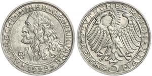 3 Mark République de Weimar (1918-1933) Argent 